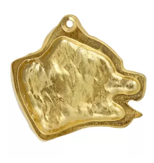 Pit Bull, American Pit Bull Terrier, Pitbull, APBT - Collier pour chien, pendentif plaqué or pour fan de chien, bijoux uniques de la marque Art-Dog