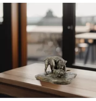 Pit Bull, American Pit Bull Terrier, Pitbull, APBT - Hundestatue, Figur für Büro, Trophäe für Hundeausstellung von Art-Dog brand