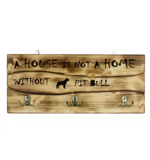 Pit Bull, American Pit Bull Terrier, Pitbull Terrier, APBT - clothes hanger with a dog, medal display, home decoration from the Art-Dog brand