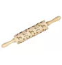 Picardy Sheepdog, Berger Picard, Picardy Shepherd - rolling pin with a dog, decorating cookies with a rolling pin in patterns, a gift for the ceramicist of the Art-Dog brand