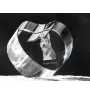 Berger de Picardie, Berger Picard - une photo de chien dans un cristal, un cœur en cristal, un cadre photo exceptionnel de la marque Art-Dog