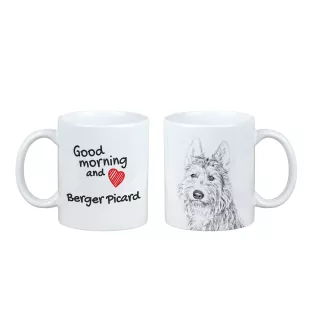Berger de Picardie, Berger Picard - tasse avec chien, tasse avec photo, cadeau personnalisé de la marque Art-Dog