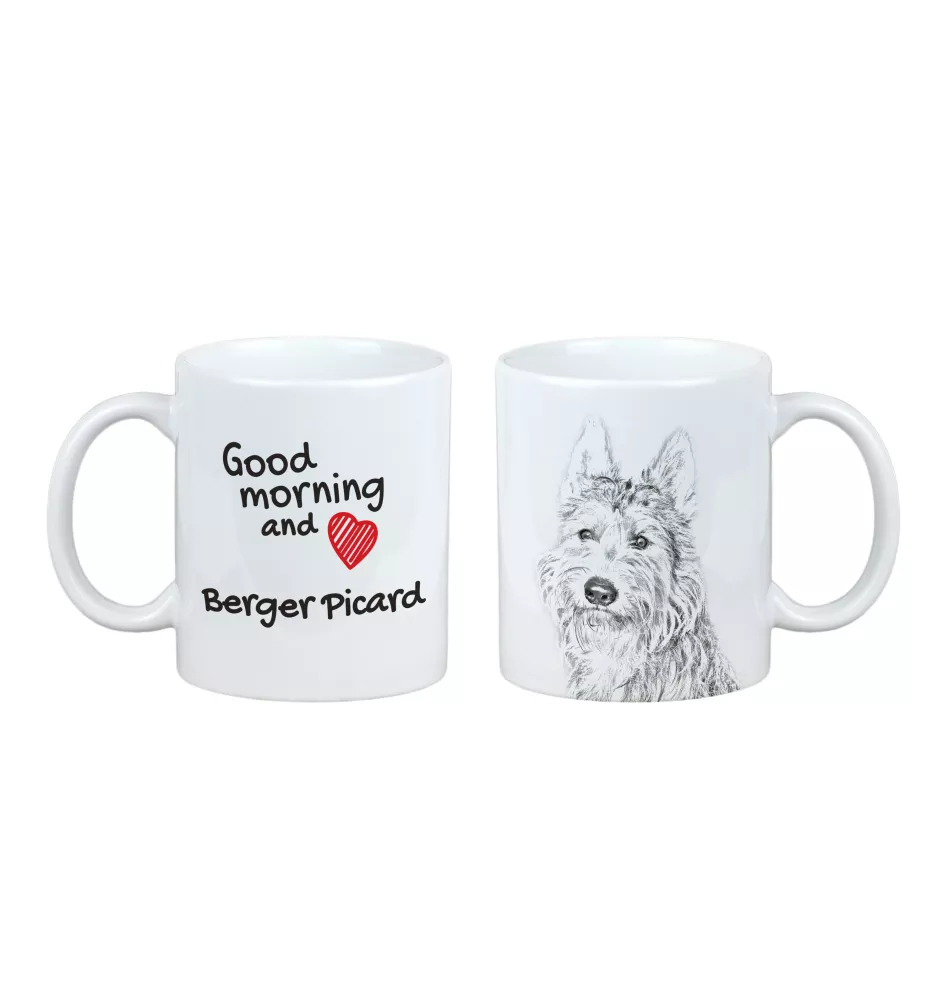 Berger de Picardie, Berger Picard - Tasse mit Hund, Tasse mit Bild, personalisiertes Geschenk der Marke Art-Dog