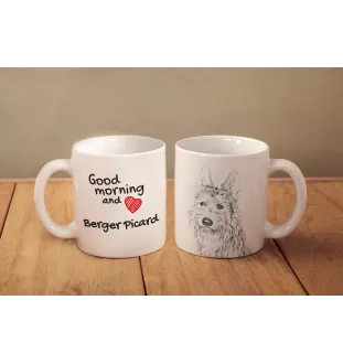 Berger de Picardie, Berger Picard - Tasse mit Hund, Tasse mit Bild, personalisiertes Geschenk der Marke Art-Dog