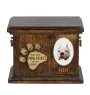 Pit Bull, American Pit Bull Terrier, Pitbull Terrier, APBT - urn for dog ashes, personalized urn with engraving, commemorative box for dog ashes by Art-Dog brand