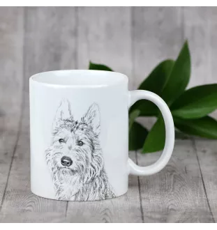 Picardy Sheepdog, Berger Picard, Picardy Shepherd - cup with a dog, cup with a photo, personalized gift from the Art-Dog brand