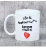 Berger de Picardie, Berger Picard - Tasse mit Hund, Tasse mit Bild, personalisiertes Geschenk der Marke Art-Dog