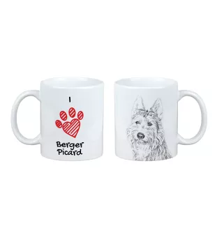 Berger de Picardie, Berger Picard - Tasse mit Hund, entzückende Tasse mit Grafik, Geschenk mit Ihrem Foto von der Marke Art-Dog