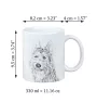 Berger de Picardie, Berger Picard - tasse avec chien, une tasse adorable avec une illustration, un cadeau avec votre photo de la marque Art-Dog