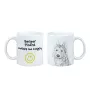 Owczarek pikardyjski kubek z psem Makes me happy Art-Dog