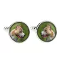 Pit Bull, American Pit Bull Terrier, Pitbull, APBT - Manschettenknöpfe, Hemdverzierung, Hemdanhänger der Marke Art-Dog