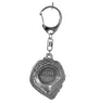 Polish Lowland Sheepdog, PON, Valee Sheepdog - Silver-plated key ring with dog, handbag decoration, backpack pendant by Art-Dog brand