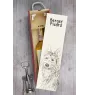 Berger de Picardie, Berger Picard - boîte à vin avec chien, boîte à alcool avec graphisme, boîte cadeau personnalisée de la marque Art-Dog