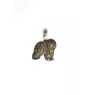 Berger polonais de plaine - Collier pour chien, pendentif plaqué argent pour l'amoureux des chiens, bijoux subtils par Art-Dog