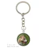 Pit Bull, American Pit Bull Terrier, Pitbull Terrier, APBT - keychain in a box, own photo, keychain pendant from Art-Dog brand