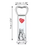 Pit Bull, American Pit Bull Terrier, Pitbull, APBT - Flaschenöffner mit Hund, personalisierter Flaschenöffner für den Kühlschrank, ein einzigartiges Geschenk für Männer von der Marke Art-Dog