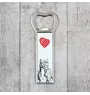 Pit Bull, American Pit Bull Terrier, Pitbull, APBT - Flaschenöffner mit Hund, personalisierter Flaschenöffner für den Kühlschrank, ein einzigartiges Geschenk für Männer von der Marke Art-Dog
