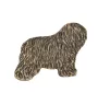 Berger polonais de plaine I - Broche de chien dans un coffret cadeau, épingle élégante, épingle de revers pour la veste de la marque Art-Dog