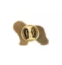 Polish Lowland Sheepdog, PON, Valee Sheepdog I - Dog brooch in decorative box, elegant gold-plated pin, Art-Dog brand jacket pin