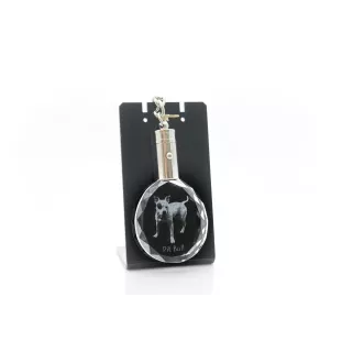 Pit Bull, American Pit Bull Terrier, Pitbull, APBT - pendentif avec une photo de chien, porte-clés en cristal dans une boîte cadeau, un cadeau unique par Art-Dog