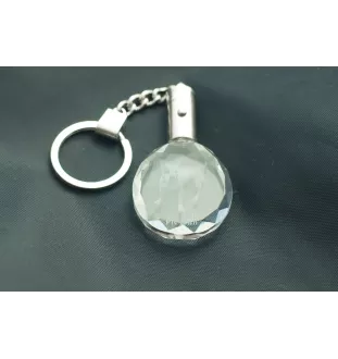 Pit Bull, American Pit Bull Terrier, Pitbull Terrier, APBT - pendant with a photo of a dog, crystal key ring in a gift box, a unique gift by Art-Dog