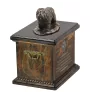 Berger polonais de plaine - urne pour les cendres de chien, urne avec une statuette, urne personnalisée pour les cendres de chien de la marque Art-Dog