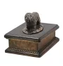 Berger polonais de plaine - urne pour cendres de chien, urne classique avec une statuette, urne élégante avec un chien de la marque Art-Dog