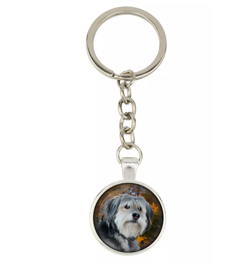 Polnischer Niederungshütehund, PON - Schlüsselanhänger mit Ihrem Foto, Schlüsselanhänger, Taschenanhänger der Marke Art-Dog