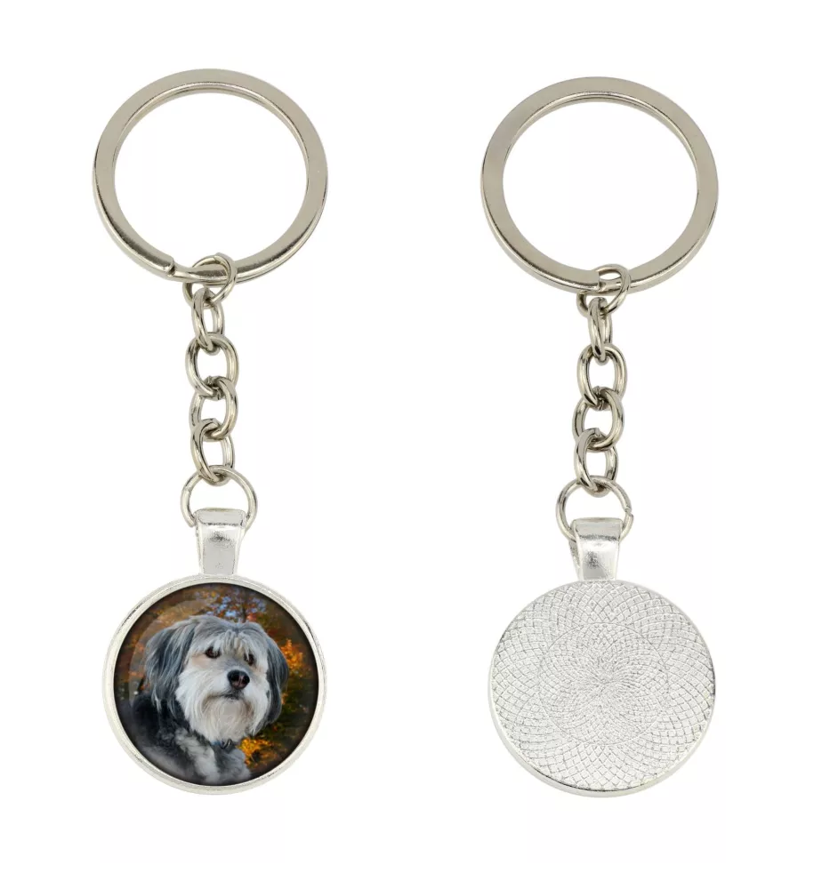 Polish Lowland Sheepdog, PON, Valee Sheepdog - keychain in a box, own photo, keychain pendant from Art-Dog brand