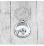 Polish Lowland Sheepdog, PON, Valee Sheepdog - keychain with a dog, keychain with a print, personalized pendant from the Art-Dog brand