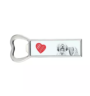 Berger polonais de plaine - ouvre-bouteille avec chien, ouvre-bouteille personnalisé pour réfrigérateur, cadeau unique pour homme de la marque Art-Dog