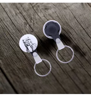 Pitbull, Pit Bull brelok z psem mały Art-Dog