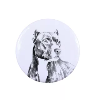 Pit Bull, American Pit Bull Terrier, Pitbull, APBT - bijoux pour femmes avec l'image d'un chien, produit fait à la main, possibilité d'ajouter sa propre photo, marque Art-Dog