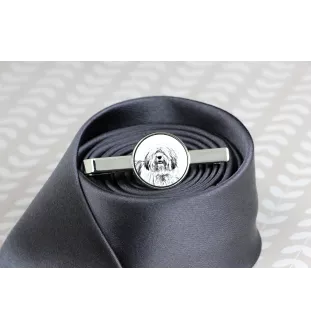Polish Lowland Sheepdog, PON, Valee Sheepdog - tie clip with a dog, personalized tie clip, a unique gift for a man from the Art-Dog brand