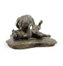 Kampf Pit Bull - Hundestatue, Hundesilhouettefigur, Trophäe für die Hundeausstellung der Marke Art-Dog