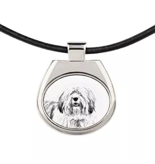 Polnischer Niederungshütehund, PON - Halskette mit Hund, personalisierter Anhänger mit Foto, einzigartige Halskette für Frauen und Männer von der Marke Art-Dog