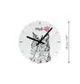 Polnischer Niederungshütehund, PON - Wanduhr mit Hund, Regal Uhr mit Druck, personalisierte Hausdekoration von Art-Dog.