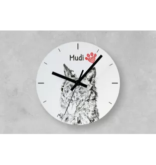 Polski owczarek nizinny zegar ze zdjęciem psa Art-Dog