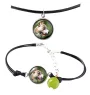 Pit Bull, American Pit Bull Terrier, Pitbull Terrier, APBT - a set of jewelry with your photo, handmade set, bracelet and necklace by Art.-Dog brand