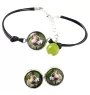 Pit Bull, American Pit Bull Terrier, Pitbull, APBT - ensemble de bijoux avec votre photo, accessoire féminin, article fait main, produit fabriqué à la main avec passion pour la création de la marque A