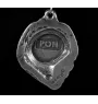 Berger polonais de plaine - un collier avec un chien, un pendentif de chien sur une chaîne en argent, un bijou unique de la marque Art-Dog
