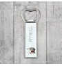 Pit Bull, American Pit Bull Terrier, Pitbull Terrier, APBT - bottle opener with a picture and inscription for beer by Art-Dog