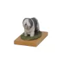 Polish Lowland Sheepdog, PON, Valee Sheepdog - painted figurine, statue, figure, made by the artist, brand Art-Dog