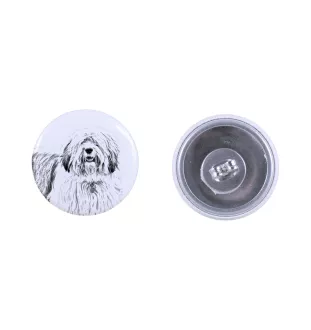 Polish Lowland Sheepdog, PON, Valee Sheepdog - unique dog earrings, your pet on a keychain, Art-Dog's own brand