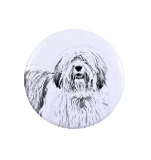 Polnischer Niederungshütehund, PON - Anstecknadel mit Ihrem Hund, fügen Sie Ihr eigenes Foto hinzu, Marke Art-Dog