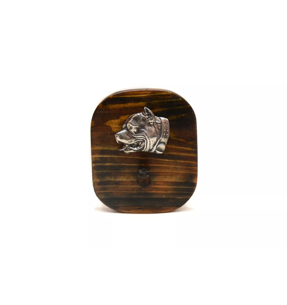 Pit Bull, American Pit Bull Terrier, Pitbull, APBT - Leinenhalter, Hundemedaillehalter, Schlüsselhaken der Marke Art-Dog