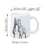 Pit Bull, American Pit Bull Terrier, Pitbull Terrier, APBT - cup with a dog, cute cup with graphics, a gift with your photo from the Art-Dog brand
