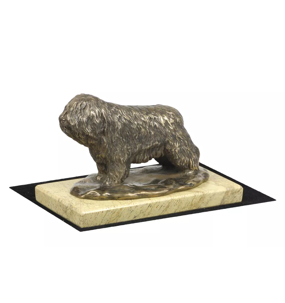 Polish Lowland Sheepdog, PON, Valee Sheepdog - dog figurine, dog silhouette figurine, trophy for Art-Dog dog show exhibition