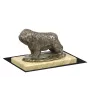 Polski owczarek nizinny statuetka na piaskowym kamieniu Art-Dog
