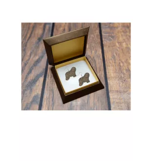 Polnischer Niederungshütehund, PON I - Hängende Ohrringe mit Hunden, entzückender Schmuck für Hunde-Mama, Geschenk für Mädchen von der Marke Art-Dog